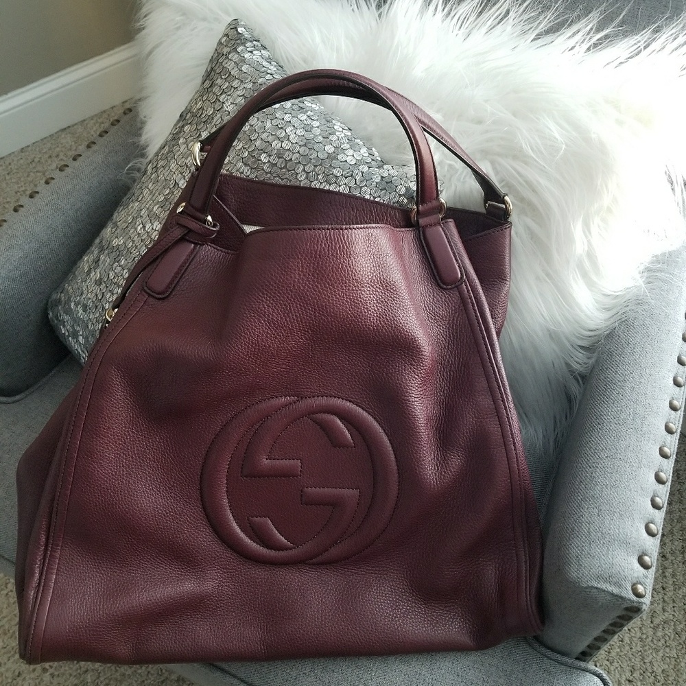 Gucci Soho Large Calfskin collection purse